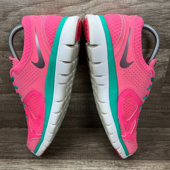 Nike Flex Run Pink Womens US Size 10 EUR 42 512108-602 Sneakers - Picture 5 of 9
